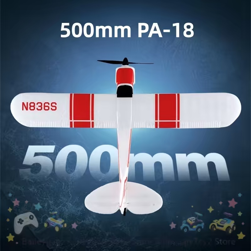Rc Hobby Experts - New Blue Arrow Rc Airplane PA-18
