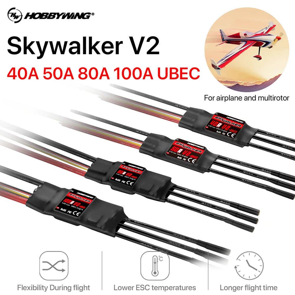 Hobbywing Skywalker V2 Brushle - Rc Hobby Wing review and price