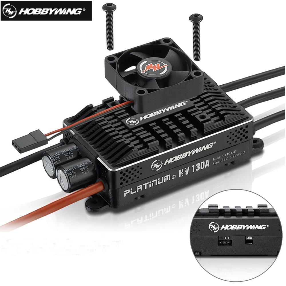 Hobbywing Platinum HV 130A SBE - Rc Hobby Wing review and price