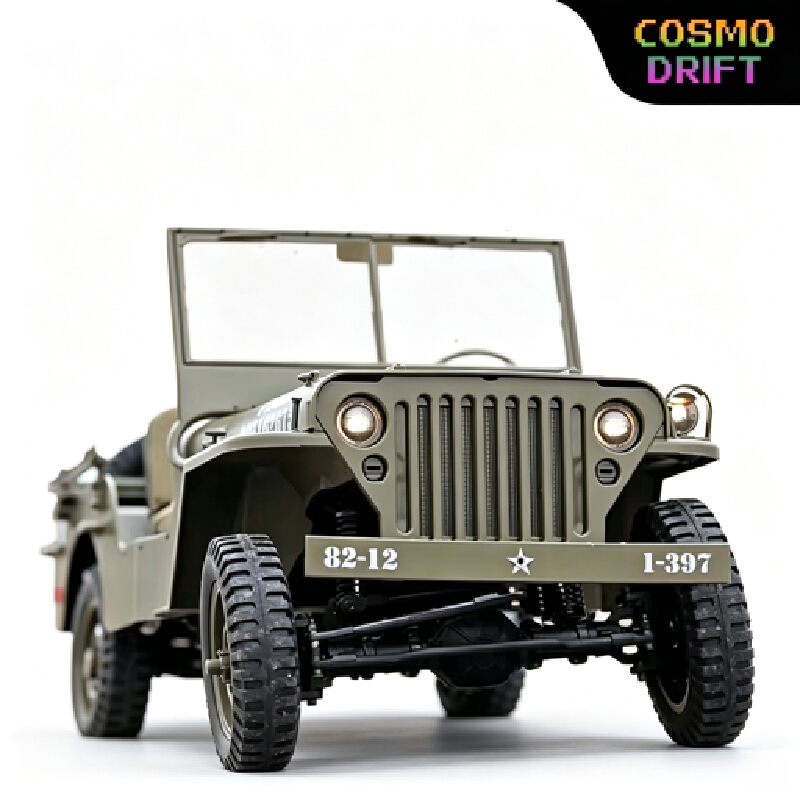 Fms 1/6 1941 Mb Scale Crawler  - Rc Jeep Hobby review and price