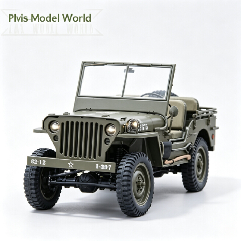 Fms 1/6 1941 Mb Scale Crawler  - Rc Jeep Hobby review and price